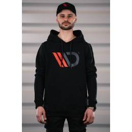 Mens Black hoodie -...