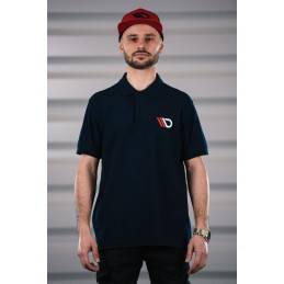 Mens Navy Blue Polo shirt -...